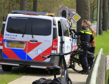 Fietser raakt gewond bij eenzijdig ongeval