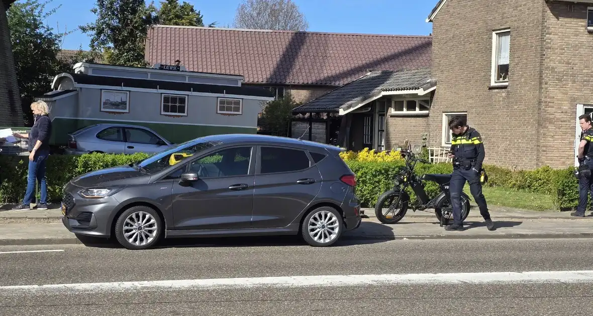Fatbiker tegengehouden tijdens vluchtpoging na aanrijding