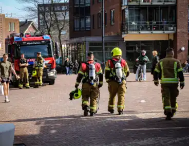 Brand in supermarkt veroorzaakt rookontwikkeling