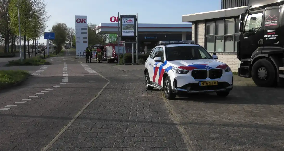 Gaslekkage bij vernieuwd tankstation - Foto 1