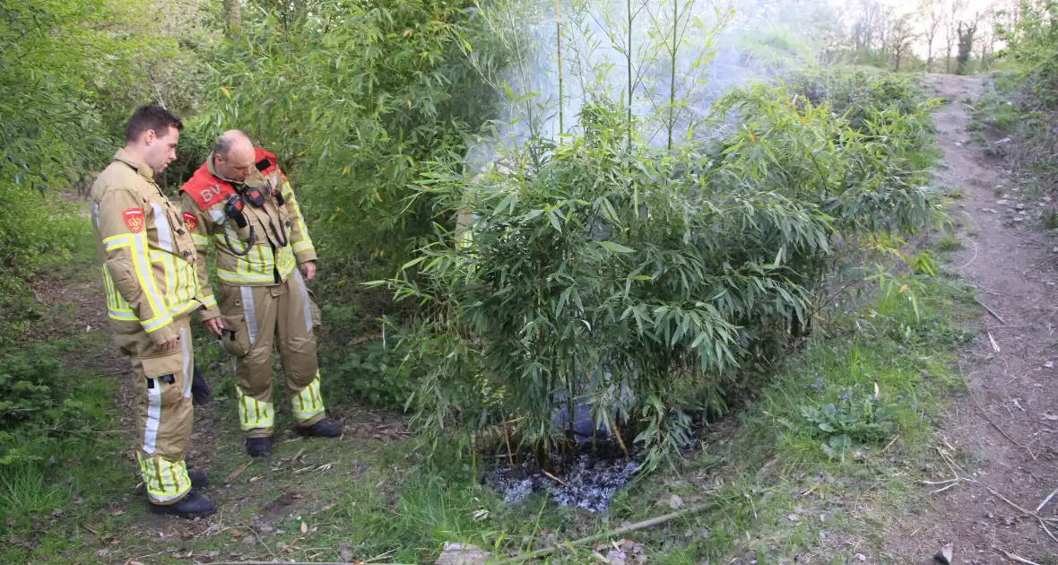 Jeugd ontdekt brand en schakelt hulpdiensten in - Foto 1