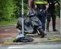 Ongeval tussen scooterrijder en automobilist
