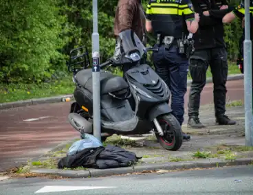 Ongeval tussen scooterrijder en automobilist