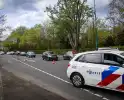 Kop-staartaanrijding tussen twee auto's
