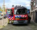 Brand door kortsluiting in appartementencomplex