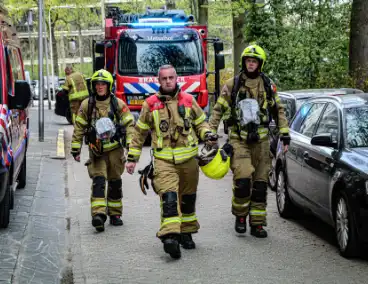 Woningbrand door pannetje met olie