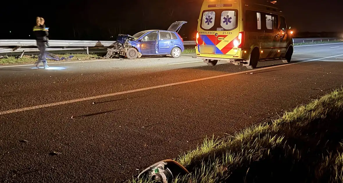 Ongeval met gewonde op snelweg - Foto 5