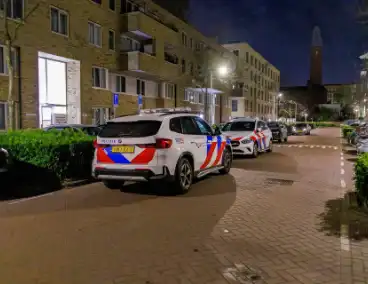 Explosief zorgt voor brand bij woning