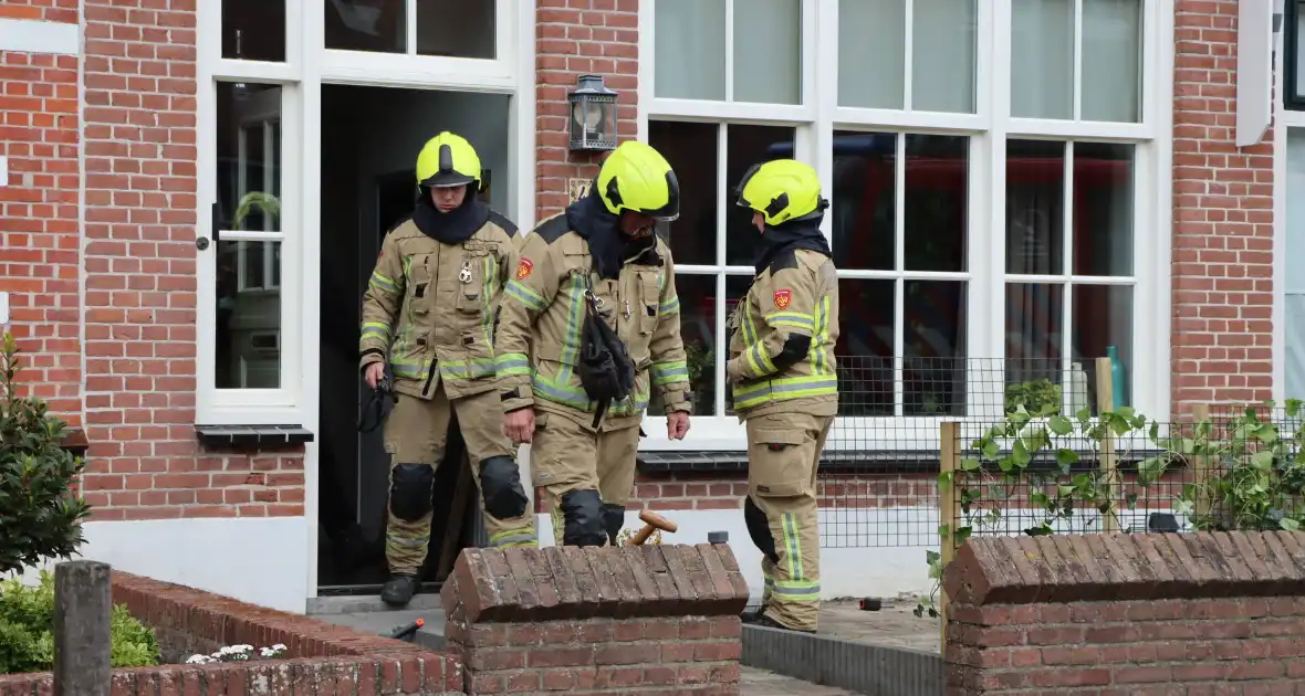 Brandweer reageert op gaslekkage