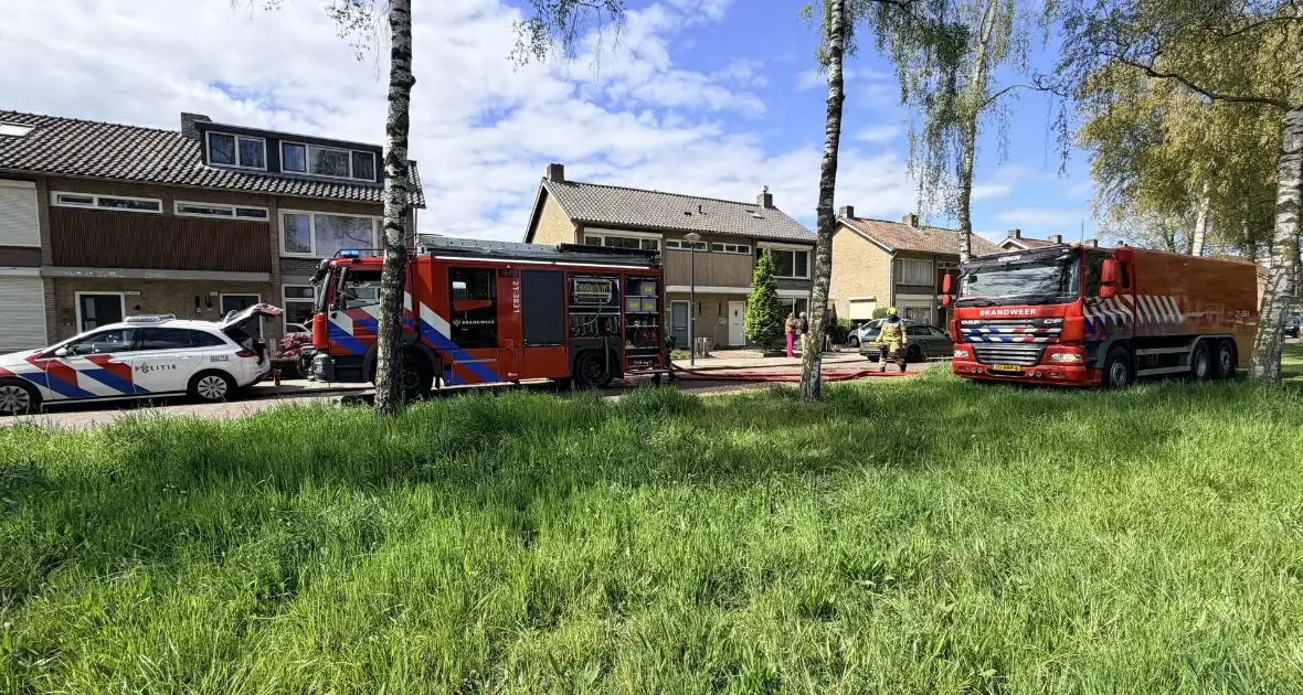 Buitenbrand slaat over naar schuurtje - Foto 4