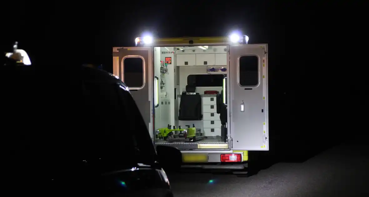 Motorrijder valt na botsing met zwaan - Foto 4