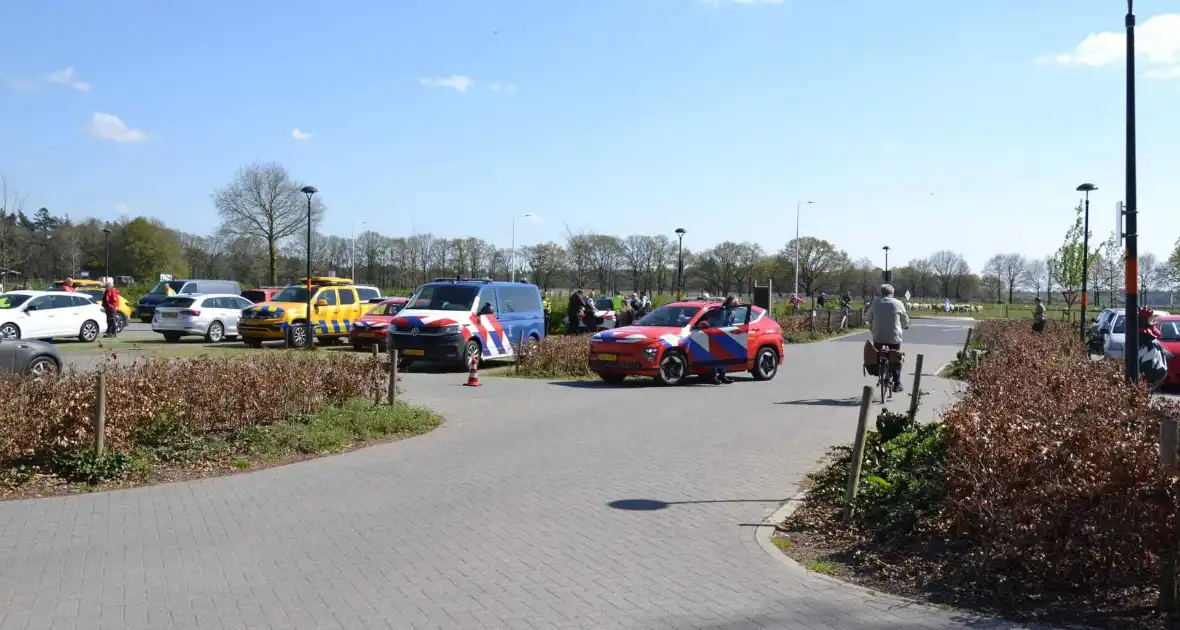Heidebrand op terrein van Defensie