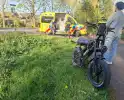Fatbiker en wielrenster gewond bij botsing