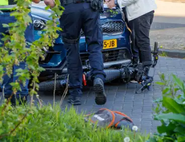 Fatbike berijder gewond bij aanrijding met auto