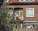 Brandweer bestrijdt brand op balkon