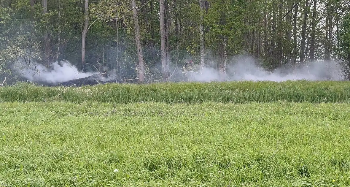 Brandende boomstammen moeilijk te bereiken - Foto 18