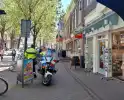 Brandweer snel ter plaatse bij winkelbrand