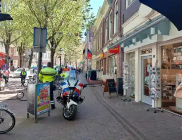 Brandweer snel ter plaatse bij winkelbrand