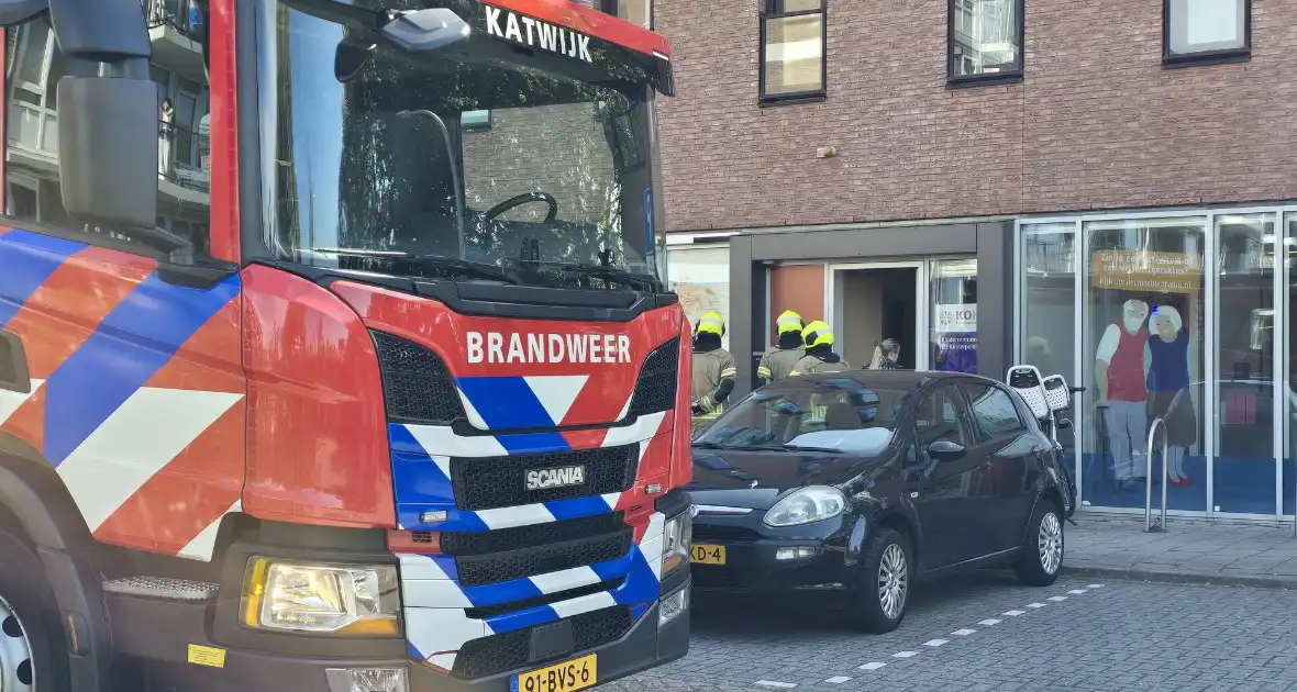 Hinderlijke lucht in pand leidt tot spoedactie
