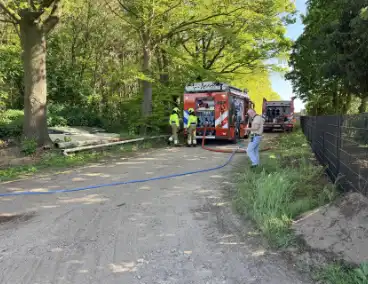 Brand in bosgebied vergt inzet van hulpdiensten