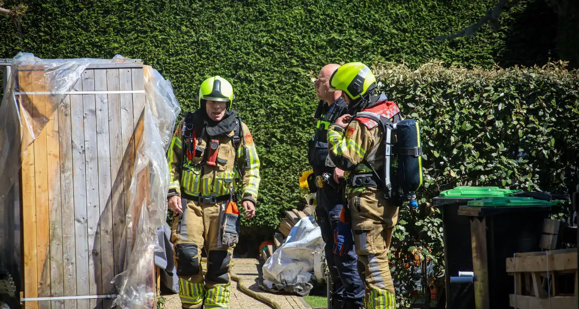 Kozijn vat vlam tijdens werkzaamheden - Foto 9