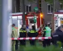 Brand in flatwoning veroorzaakt schade