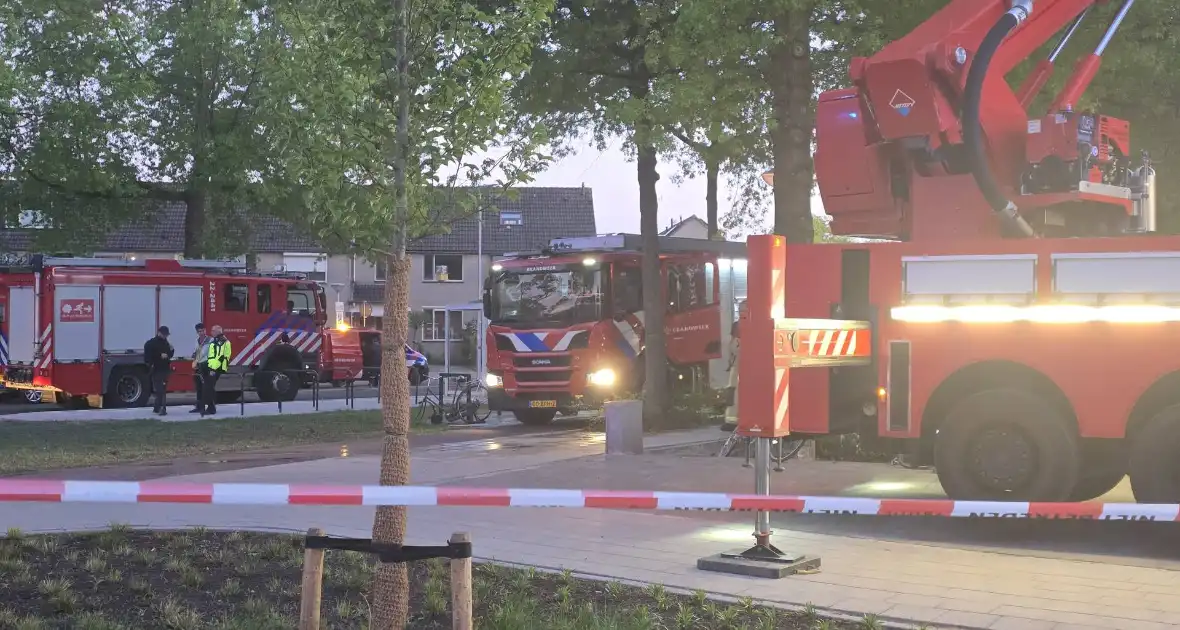 Brand in flatwoning veroorzaakt schade - Foto 1