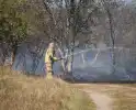 Brand in duingebied zorgt voor rookontwikkeling