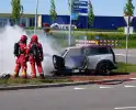 Voertuig volledig uitgebrand na autobrand
