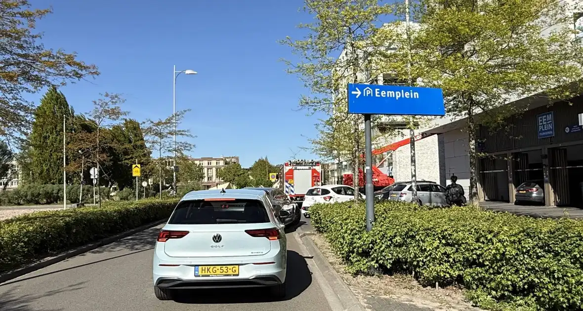 Handmelder parkeergarage ingedrukt - Foto 4