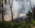 Bosbrand beperkt gebleven door snelle actie