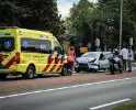 Kop-staartbotsing veroorzaakt lange file