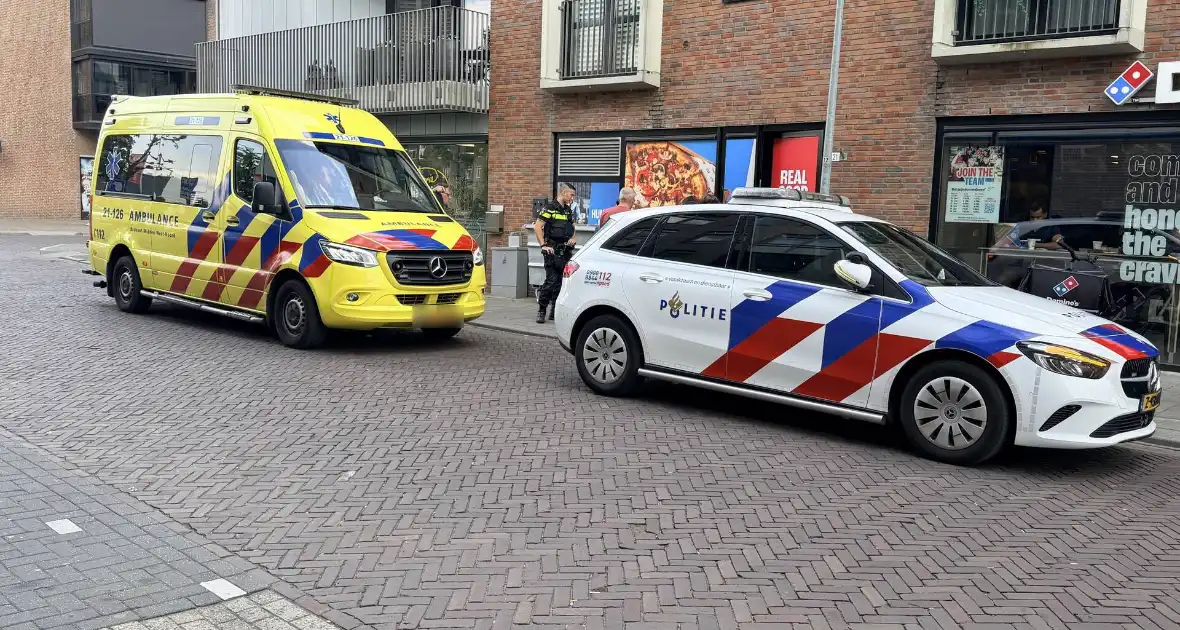 Scooterrijder komt ten val en zoekt zelf medische hulp - Foto 1