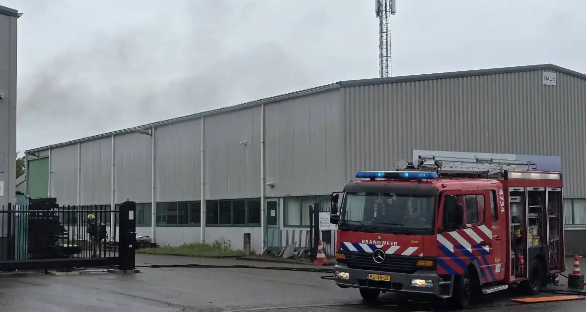Brand ontdekt in houthandel - Foto 4