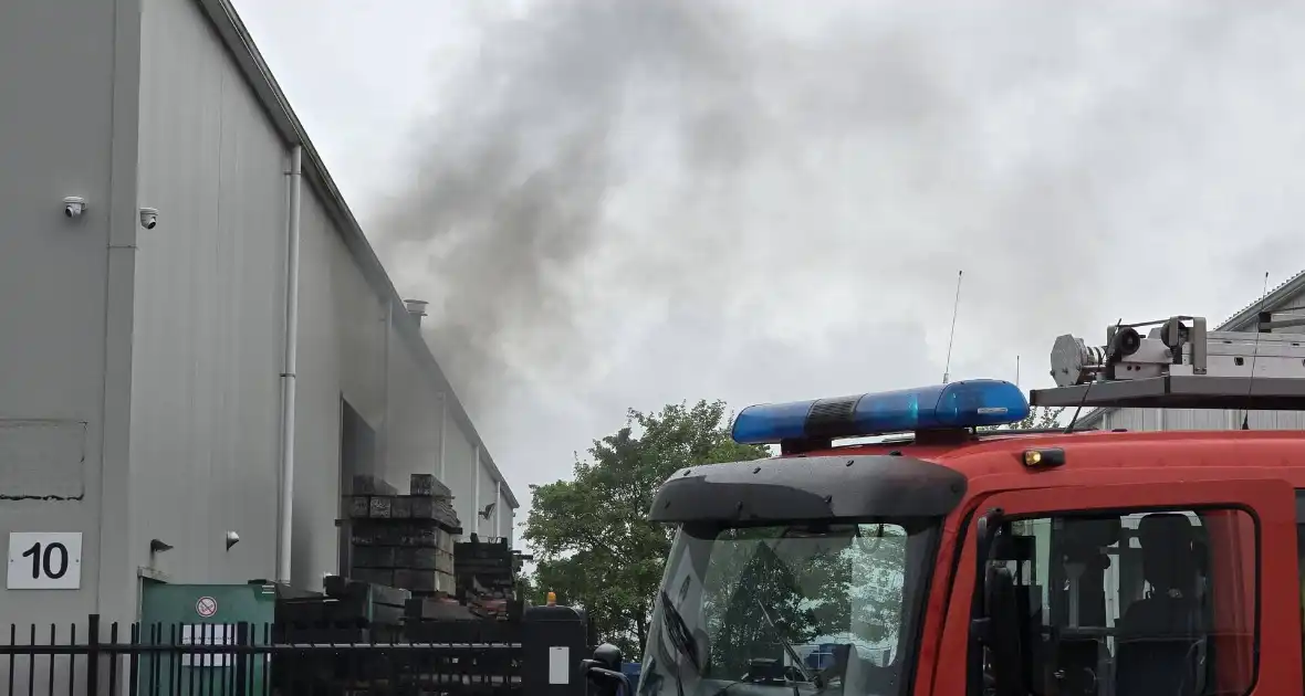 Brand ontdekt in houthandel - Foto 5