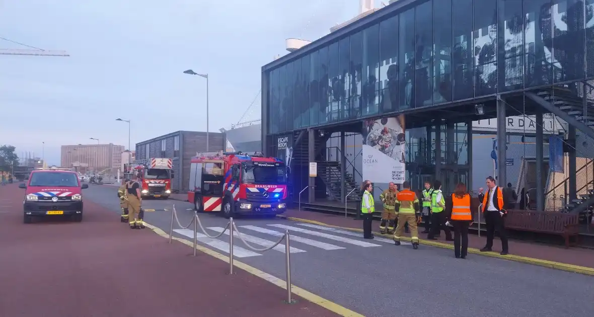Sprinklerinstallatie activeert bij brand - Foto 1