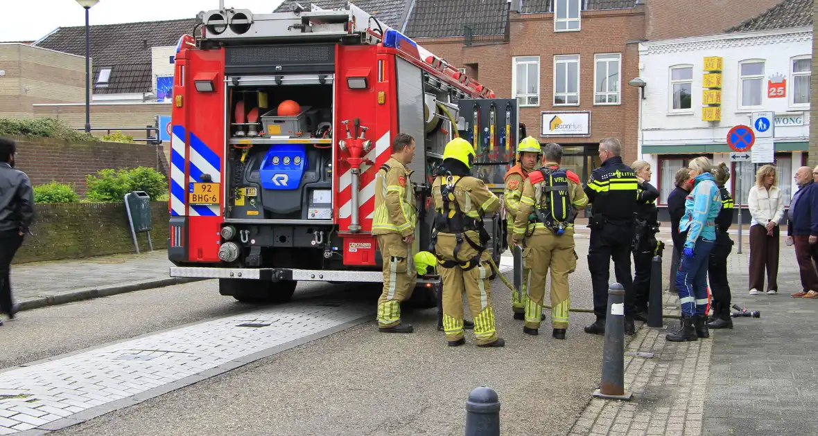 Stof uit kelder activeert rookmelders in gebouw - Foto 2