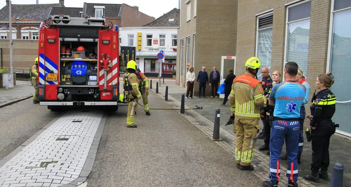 Stof uit kelder activeert rookmelders in gebouw - Foto 4
