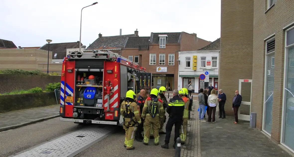 Stof uit kelder activeert rookmelders in gebouw - Foto 6