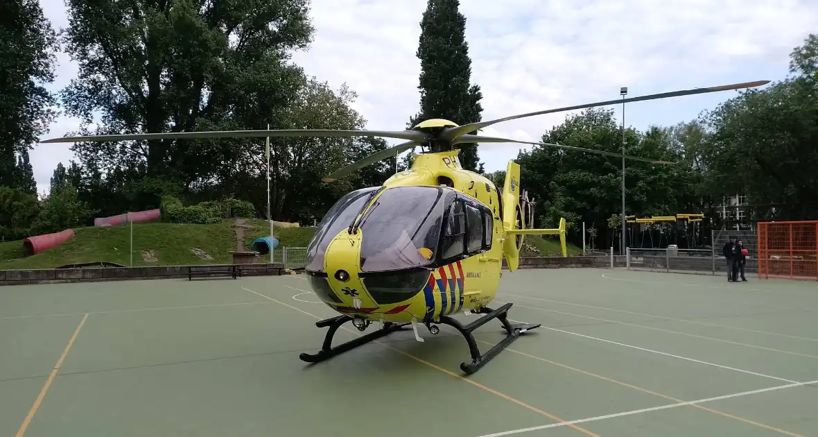 Traumahelikopter ingezet voor medisch incident in woning