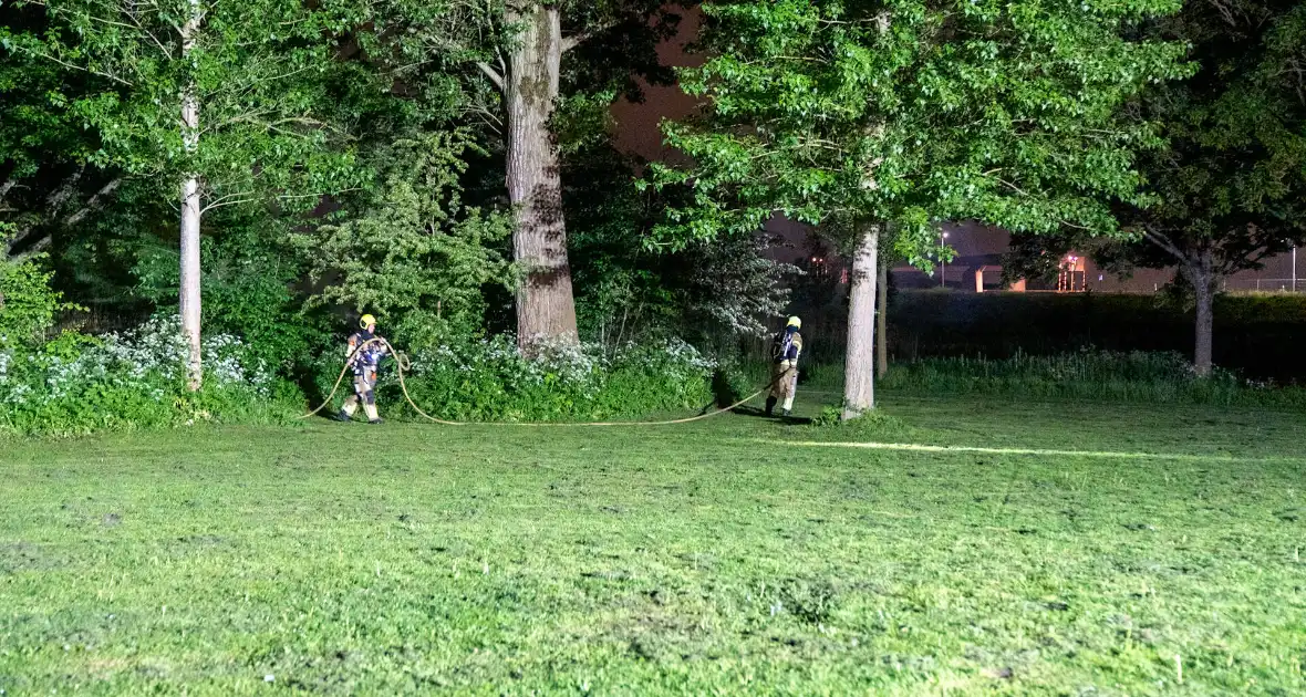 Brand in riet snel geblust - Foto 1