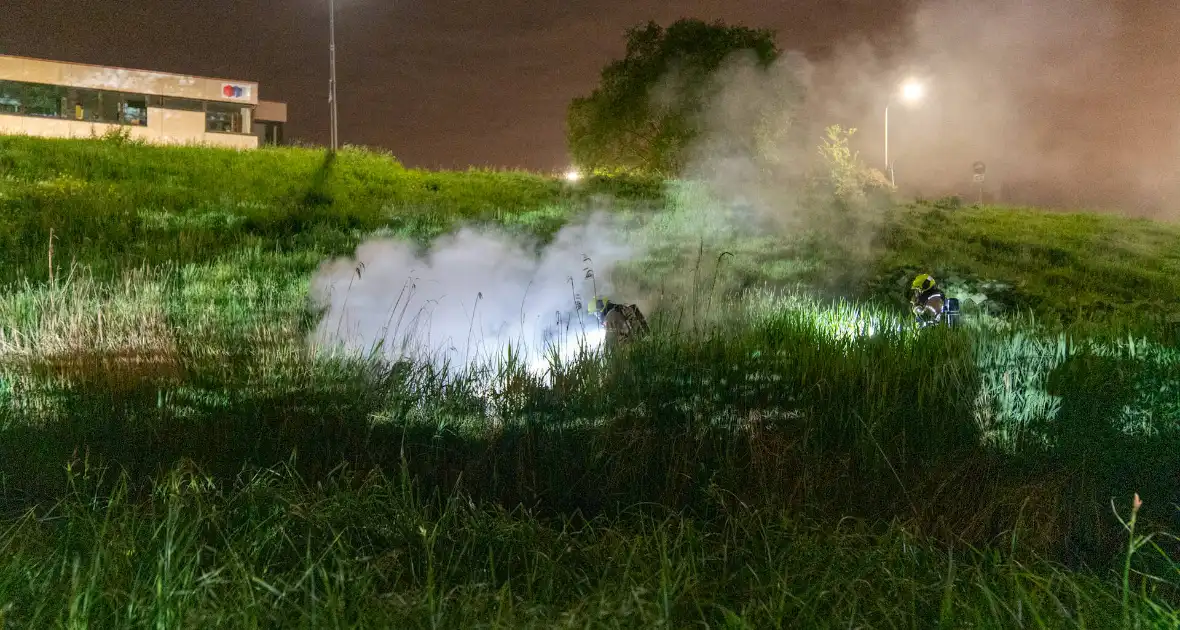 Brand in riet snel geblust - Foto 3