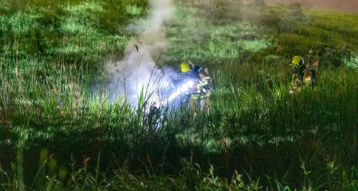 Brand in riet snel geblust - Foto 5