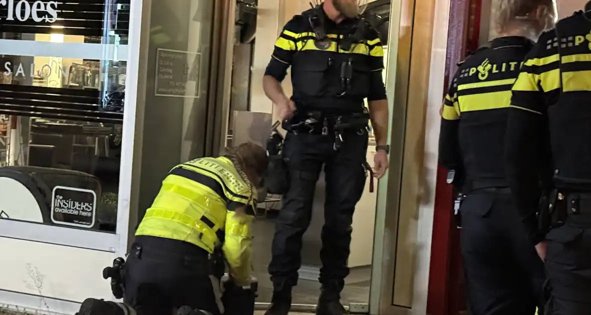 Tattooshop getroffen door waterlekkage