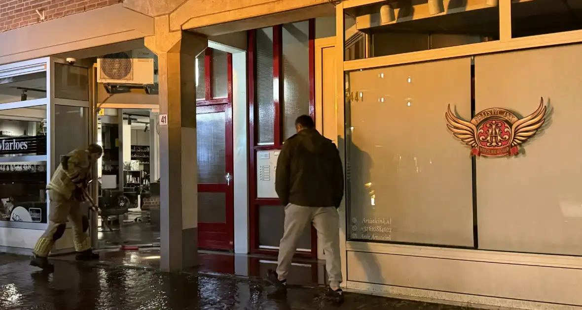 Tattooshop getroffen door waterlekkage - Foto 11
