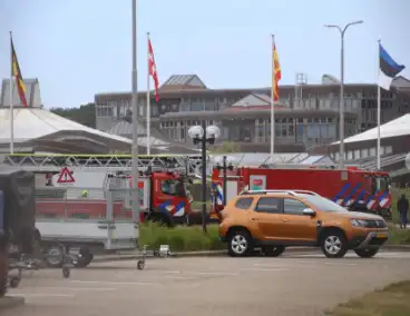 Brand bij restaurant van ESTEC snel opgeschaald naar middelbrand