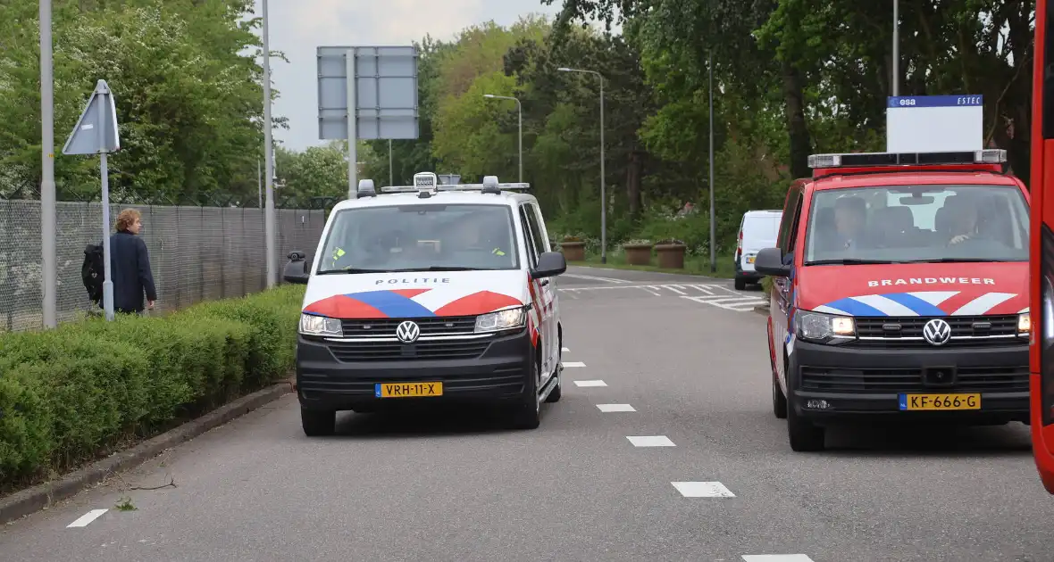 Brand bij restaurant van ESTEC snel opgeschaald naar middelbrand - Foto 4