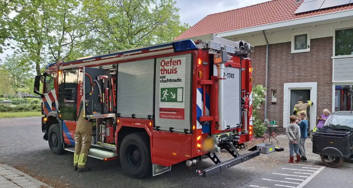Brandweer bevrijdt kind van toilet