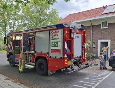Brandweer bevrijdt kind van toilet