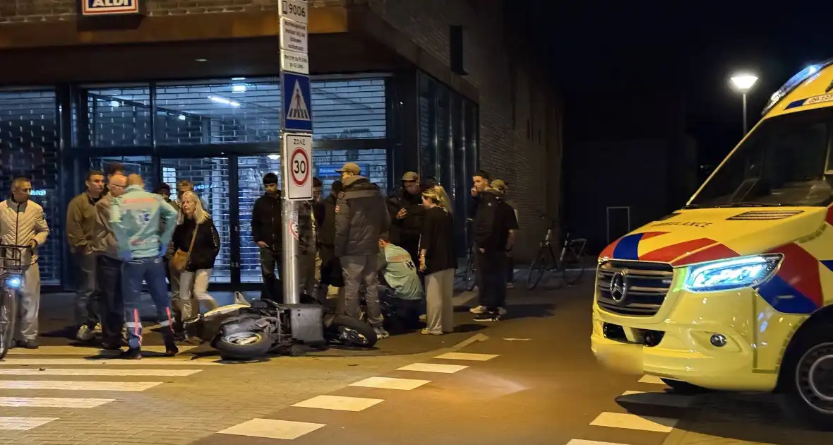 Ongeval met scooter en auto leidt tot onrust - Foto 5